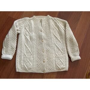 Vintage Kennedy of Ardara Pure Wool Cardigan